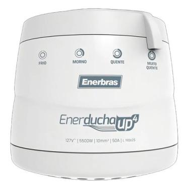 Imagem de Chuveiro EnerDucha Up4 Br/Pt 4 Temperatura 5.500W 127V Enerbras, BRANC