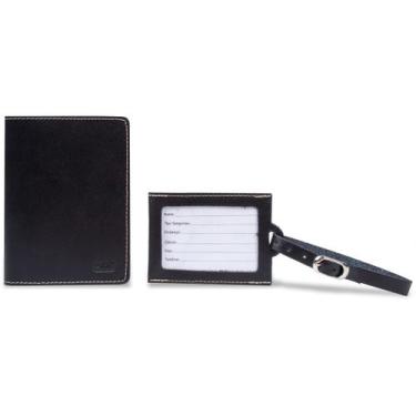 Imagem de Porta Passaporte e Tag de Mala Artlux PA709, Preto