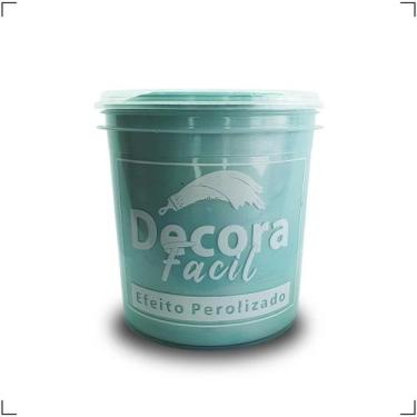 Imagem de Decora Fácil - Cimento Queimado Perolizado 1kg - Decora Brasil Tintas 