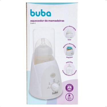 Imagem de Aquecedor Mamadeira Descongela Aquece Papinha Buba 3 Em 1 Aquece Desco