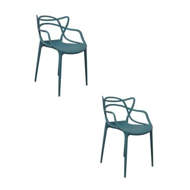 Imagem de Kit 2 Cadeiras Polipropileno Aviv Fratini Verde Java