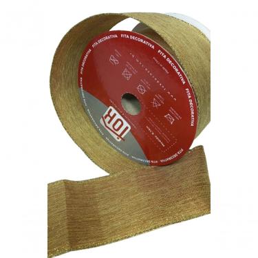 Imagem de Fita Decorativa Dourada Ft733