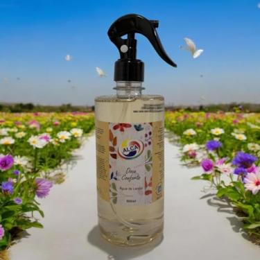 Imagem de Água Perfumada Premium Tecido Lençol Cortina Aromatizante 500 ml Spray Borrifador (Doce conforto)