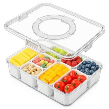 Imagem de Organizador de Geladeira Hermético Multiuso – Ideal para Frutas, Temperos e Alimentos | Caixa Organizadora para Cozinha e Despensa