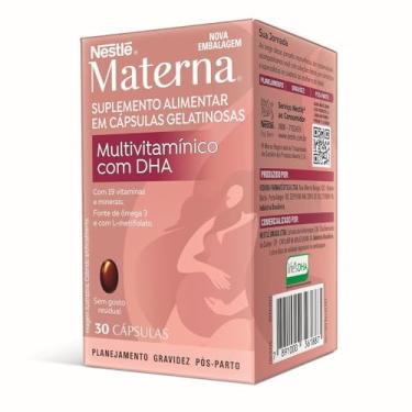 Imagem de Suplemento alimentar em cápsulas Materna Multivitamínico com DHA 30 unidades