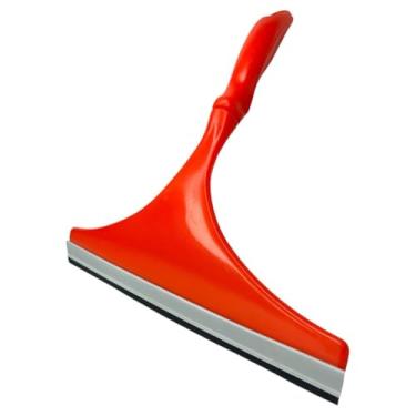 Imagem de Rodinho Para Pia Multiuso de Plástico Puxa e Seca Resistente (Vermelho)