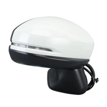 Imagem de Conjunto de espelho retrovisor, compatível com Honda Jazz Honda Fit 2015 2016 2017 2018 2019 2020 7 pinos com acessório de carro dobrável elétrico(Right)