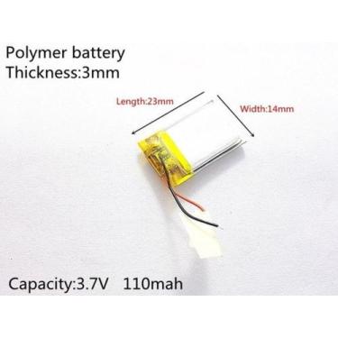 Imagem de (2pcs)bateria 110mah 3,7v  Shuffle 4th Generation A1373 - bgb