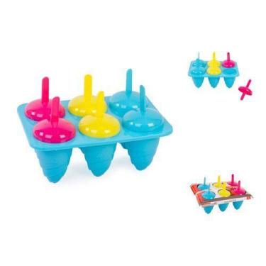 Imagem de Forma Plástica Para Picolé 6 Unidades Casita 14 Cm
