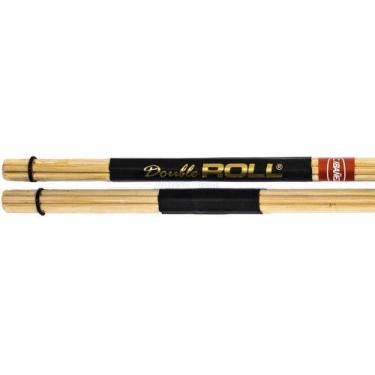 Imagem de Baqueta Rod C. Ibañez Acoustic Double Roll Jazz (Silenciosa) Toque com