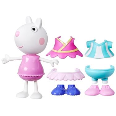 Imagem de Peppa Pig Estilos Divertidos Susie Ovelha, Figura de 15 cm com 6 acessórios, brinquedo infantil, 3+