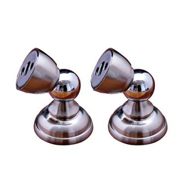 Imagem de Cucumis 2 peças modernas, minimalistas, de liga de zinco, curto, batente de porta de toque, magnético, trava de porta, protetor de parede, suporte de porta de parede (C)