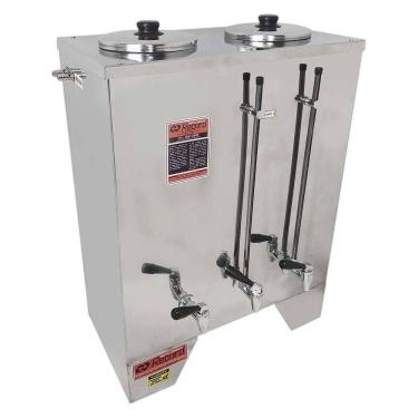 Imagem de Cafeteira Elétrica Profissional 20 Litros 2 Reservatórios 10 Litros Cada Linha Café e Leite Record