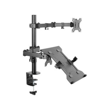 Imagem de Suporte Para Monitor E Notebook Com Articulação Dupla - Plmsmn1a