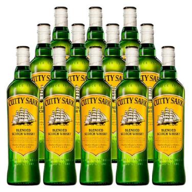 Imagem de Whisky Escocês Cutty Sark Blended Scotch 700ml 12 Unidades