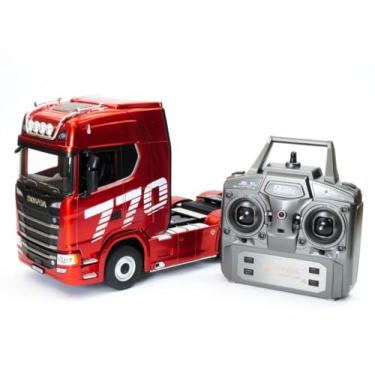 Imagem de Caminhão Scania 770s V8 de Controle Remoto H1501 - Escala 1:18 Realista