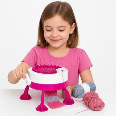 Imagem de Brinquedo Máquina De Costurar De Tricô Divertido Infantil - DM TOYS, R