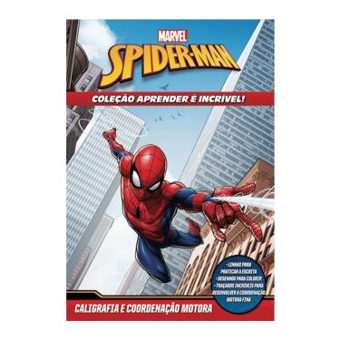 Imagem de Aprender Incrível Marvel Homem Aranha - Caligrafia E Coordenação Motora