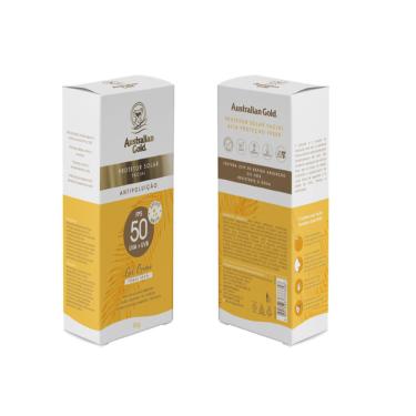 Imagem de Protetor Solar Facial Australian Gold Antipoluição Toque Seco FPS 50 50g