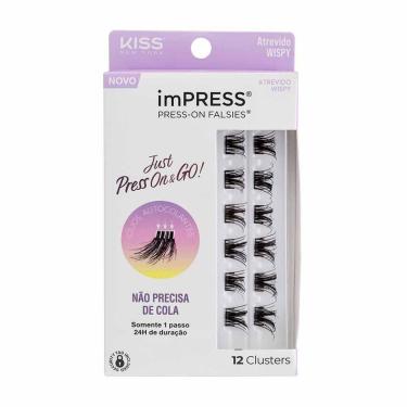 Imagem de Cílios Postiços ImPRESS Press-on Falsies - Atrevido Wispy 1Un-Feminino