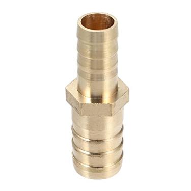 Imagem de VekAuto Redutor de conexão de mangueira de motor de carro, 16 mm-12 mm emenda de encaixe de mangueira de forma reta universal para combustível, ar, água, gás, óleo
