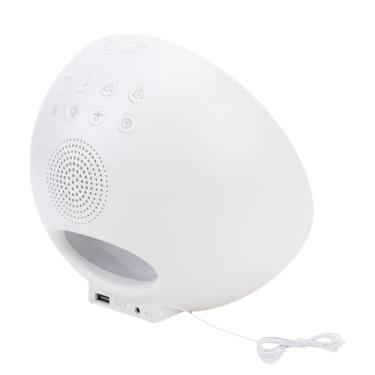 Imagem de FTVOGUE Sunrise Despertador Relógio Inteligente Acorde Relógio para o Quarto Com Luz Meia -noite 7 Cores Luz Ambiente Sons Natureza 4 Alarmes e Modo de Soneca (Plugue dos EUA 100-240V)