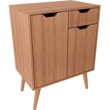 Imagem de Gabinete para Banheiro 60 cm 2 Portas 1 Gaveta Meire