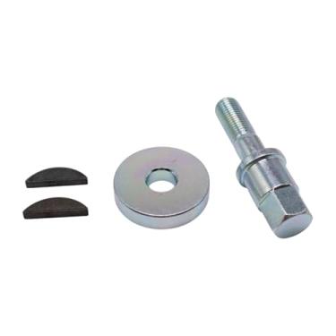 Imagem de Generic Conjunto de parafusos de polia de manivela, acessório de substituição de chave de madeira, alta confiabilidade, resistente, profissional, arruela de