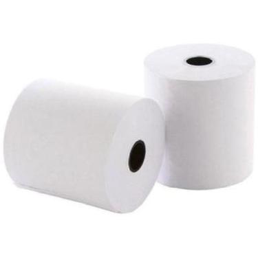 Imagem de Bobina Térmica 57X15 Branca C/10 Rolos Maquininha Cartão