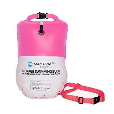 Imagem de rockible Bóia Flutuante 20L com Saco Seco para Canoagem E Treinamento em Águas Abertas, Rosado