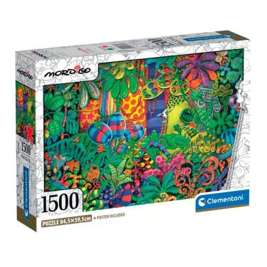 Imagem de Puzzle 1500 Peças Selva - Mordillo  - Clementoni 31737