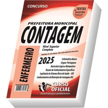 Imagem de Apostila Prefeitura de Contagem MG Enfermeiro - CURSO OFICIAL
