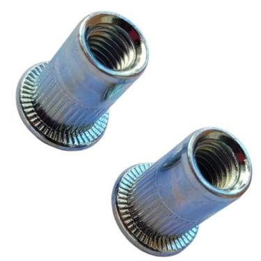 Imagem de 150 peças  Rebite M8  Rosca Interna Aba Plana Porca Arrebite - Sukira