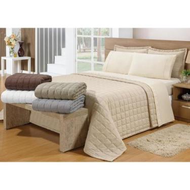 Imagem de Cobre Leito Soft Queen 3pçs - Valle Enxovais, Areia