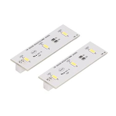 Imagem de TOPINCN Módulo de Luz LED de Geladeira 2pcs, Placa de Tira de Luz de Freezer, Substituição da Lâmpada de Geladeira, Barra de Iluminação Mais Fria, Parte de Reparo do Aparelho para SW