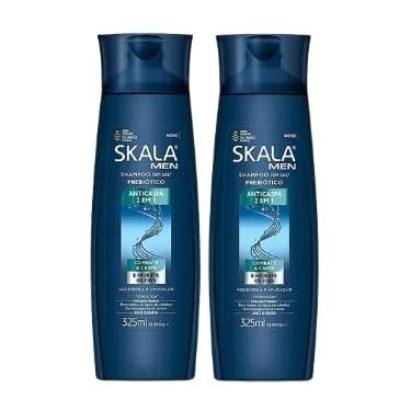 Imagem de Kit Shampoo Skala Men 325Ml Anticaspa 2 Em1 (02 unidades)