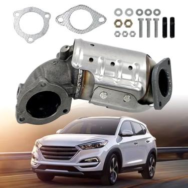 Imagem de Conversor catalítico frontal 33362 com kit de junta compatível com Hyundai Tucson Sport L4 1.6L AWD Replace#285302BAJ0, 679-547, 679547, 679547, 679 547,17543, 6443, 6447. 197 (EE Compatível com P.A)