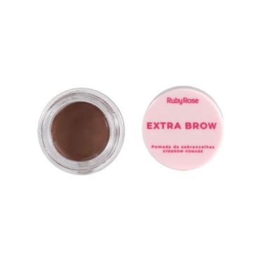 Imagem de Pomada de Sobrancelhas Ruby Rose Extra Brow 5,3g Hbe2502, RUSSET