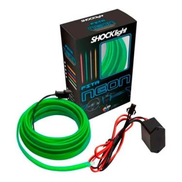 Imagem de Fita LED Neon 5 Metros para Painel Automotivo Luz Interna Carro Tuning