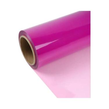 Imagem de Vinil Fluorescente PU HTV Para Transferência De Calor Permanente Para 