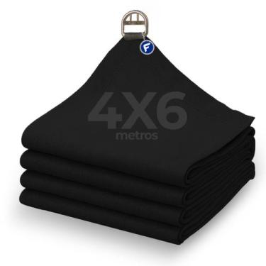 Imagem de Lona Tela Toldo Sombrite 90% Sombra Garagem Jardim 6x4 Cobertura Pergo