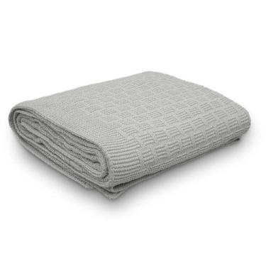 Imagem de Manta Decorativa Para Sofá Tricot Golden 1,20m X 1,50m 100% Algodão Pr