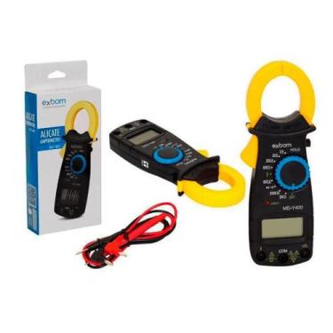 Imagem de Alicate Amperímetro Digital Exbom Md-y400 200a