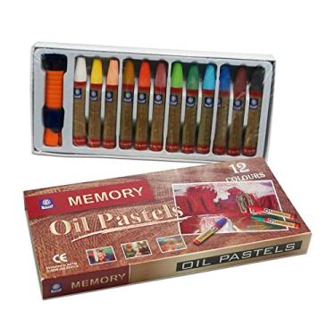 Imagem de Giz de Cera Pastel Oleoso 12 Cores Memory