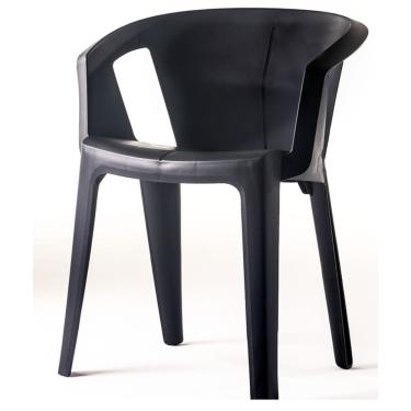 Imagem de Cadeira Una Im In Área Externa e Interna (PP) Preto