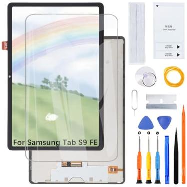 Imagem de Tela de exibição para Samsung Tab S9 FE X510 X516B Montagem de substituição de tela LCD com kit