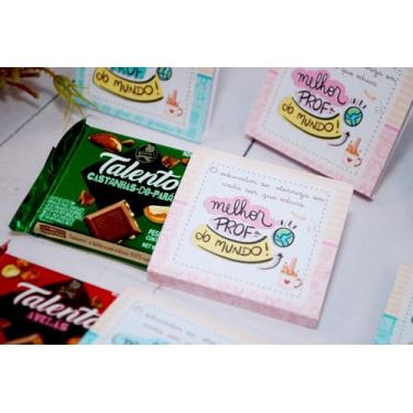 Imagem de Dia Dos Professores Capinha para Mini Talento Pegue e Monte (20 unidades Verde Unissex)