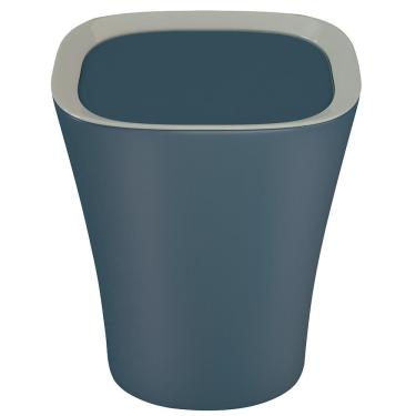 Imagem de Lixeira Basculante Euro Home Smart Polipropileno 8,5L - Azul Petróleo