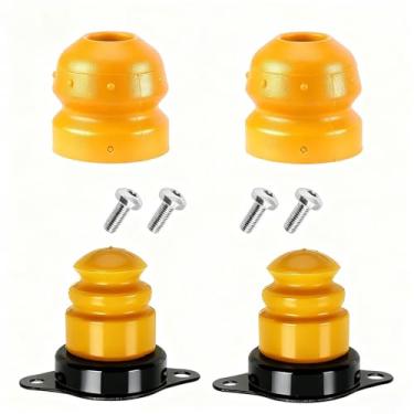 Imagem de Kit de para-choques Jounce serve para Ford MUSTANG 2005-2012, paradas de choque dianteiro e traseiro substituem o eixo M-5570-A M5570A
