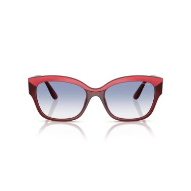 Imagem de Óculos de Sol Vogue Eyewear 0VO5638SU 322119 Tam 55 / Vermelho - Lentes Azul Claro